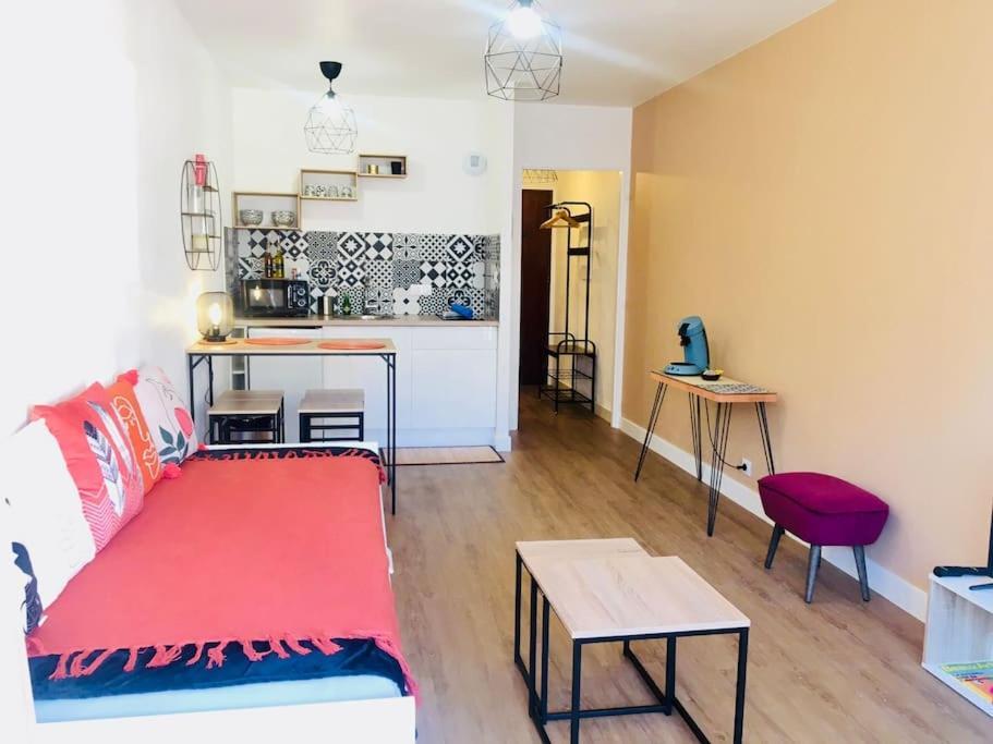 Appartement "Axel 8" Studio proche gare avec balcon à Sète Extérieur photo